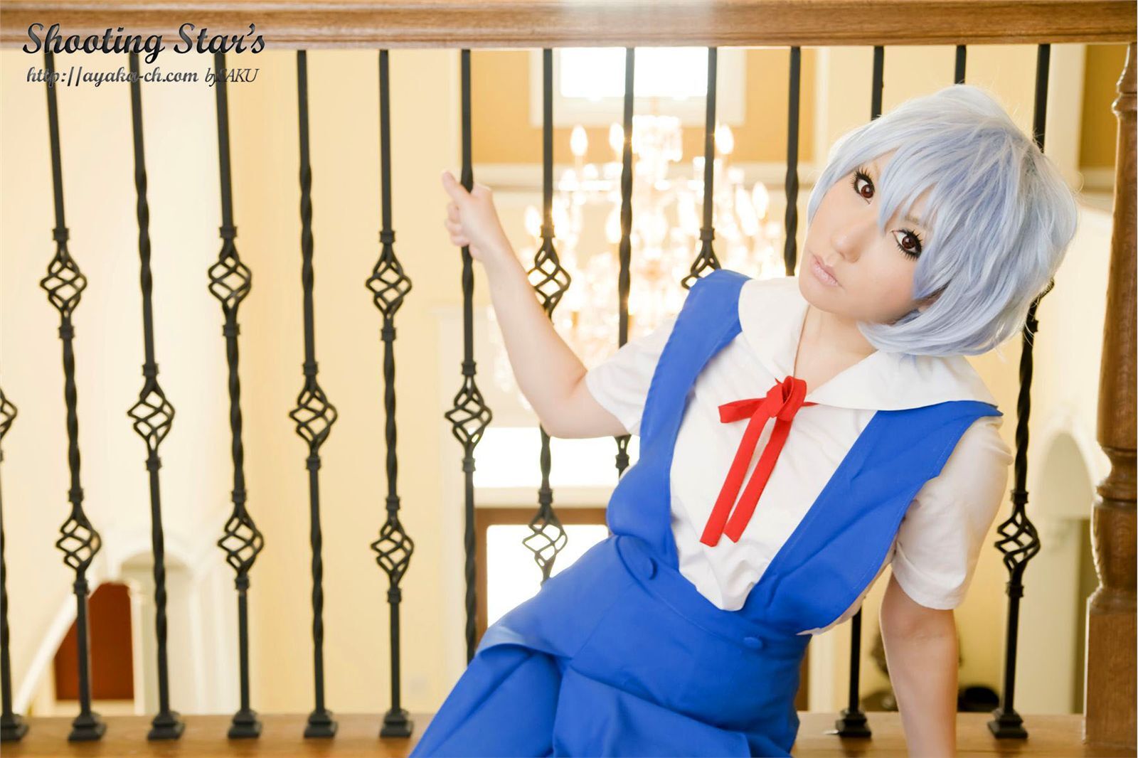 [Cosplay] 2013.03.26 Evangelion - Big Tits Rei Ayanami 1